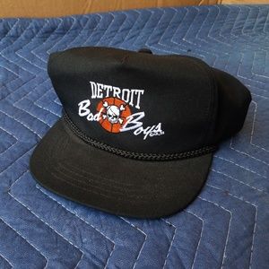 Vintage 1988 Detroit Pistons Bad Boys Snapback Hat